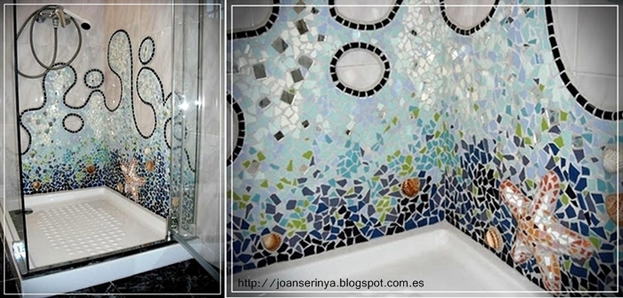 Trencadis, rivestimento bagno tipico spagnolo  src=