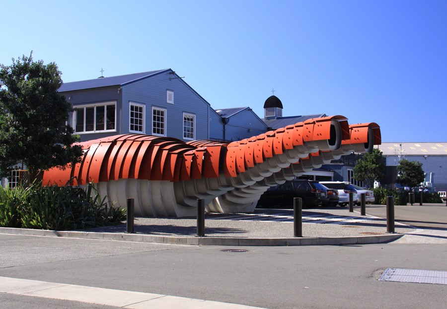 Nuova Zelanda, Wellington - Bagni pubblici sul lungomare - Design by Studio Pacific