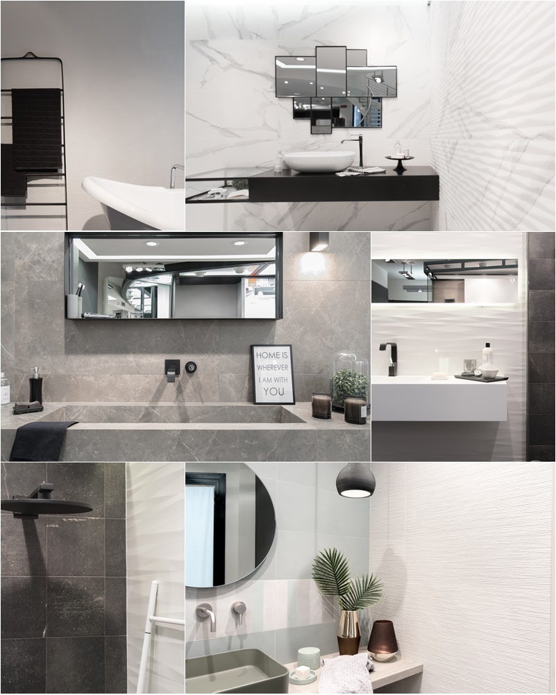 arredare il bagno con colori freddi: proposte fap ceramiche