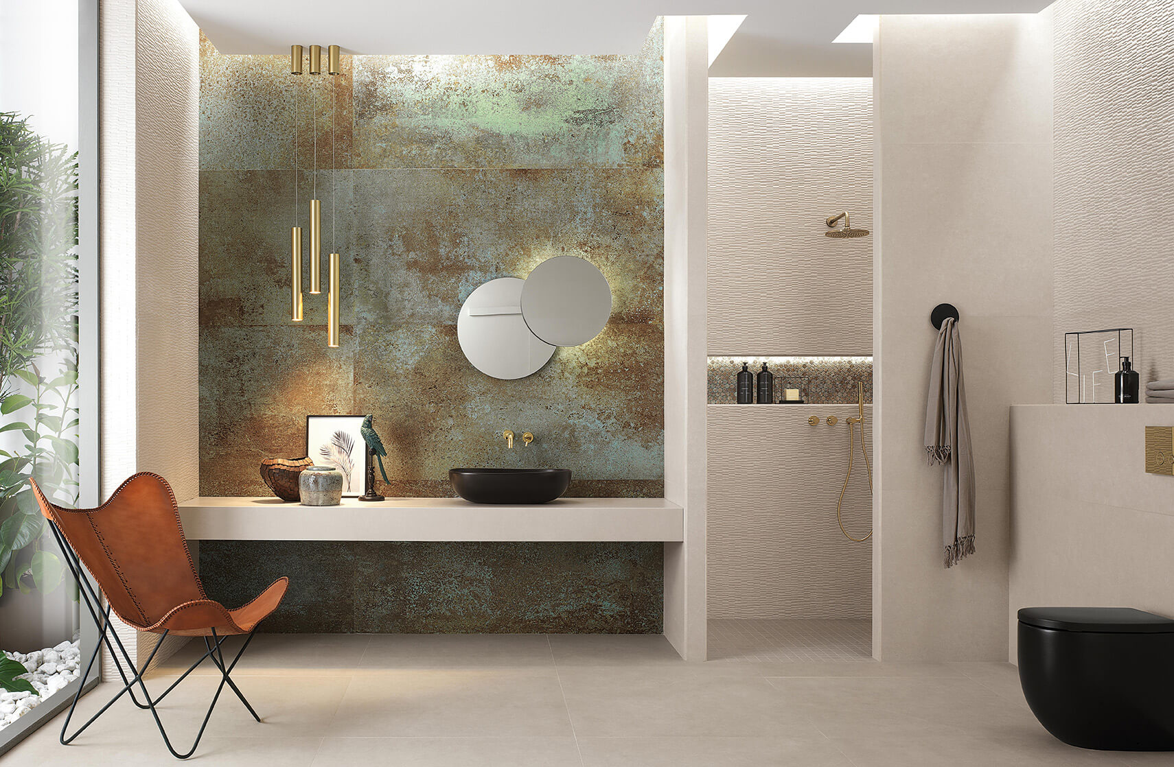 Piastrelle XL, non solo gres: la nuova ceramica grande formato -  Besidebathrooms