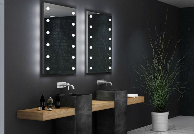 Specchi per bagno con luci integrate: Unica by Cantoni